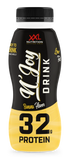 Rich and flavorful N'Joy Protein Drink in Banana flavor, perfect for on-the-go protein intake.