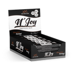 Tropical N'Joy Protein Bar in Chocolate Coconut flavor, combining rich taste with high protein content.