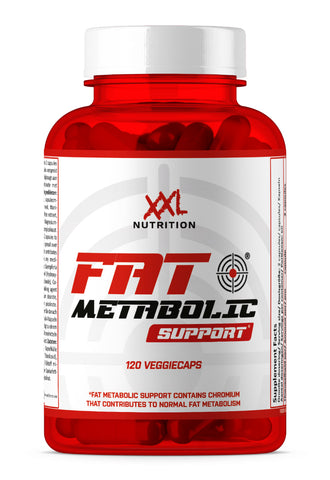 Fat Metabolic Support by XXL Nutrition, designed for effective fat burning and weight loss.