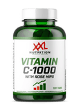 Vitamin C with Rose Hip by XXL Nutrition, boosting immune support and antioxidant protection.