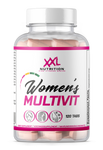 Women's Multivit by XXL Nutrition, tailored for women's health and vitality.